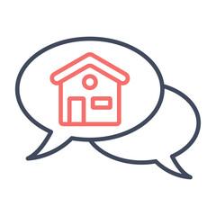 House Chat Icon
