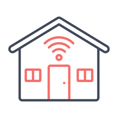 House Wifi Icon