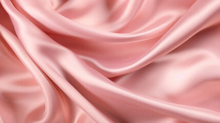 pink gold satin textile, silk, texture background