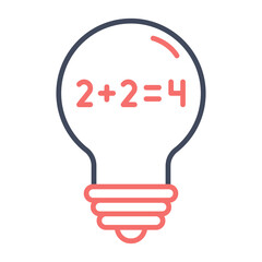 Fototapeta premium Mathematics Icon
