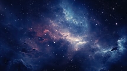 Fototapeta na wymiar Beautiful Nebula in the night sky wallpaper background