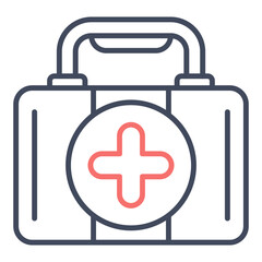 Fototapeta premium First Aid Kit Icon