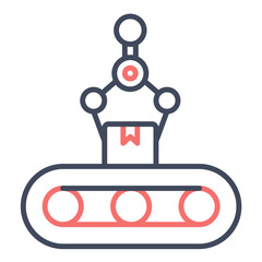 Conveyor Robot Icon