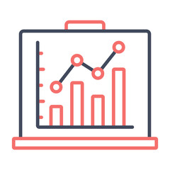 Set Square and Graph Icon