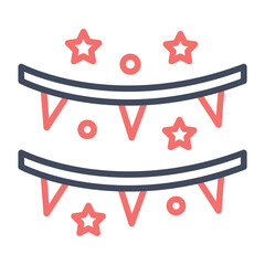 Bunting Icon