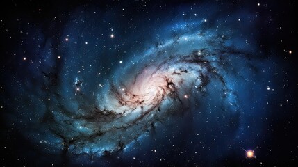 Naklejka na ściany i meble Galaxies in univers