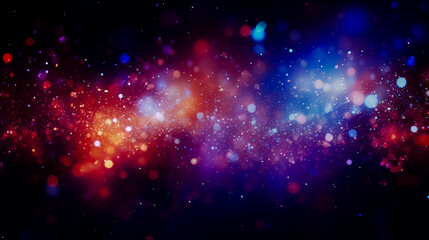 Abstract particles or glitter background.