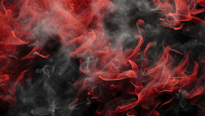 Smokey background red and black,  high quality background full HD 