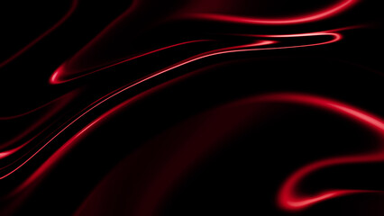 black background with red wave of light 