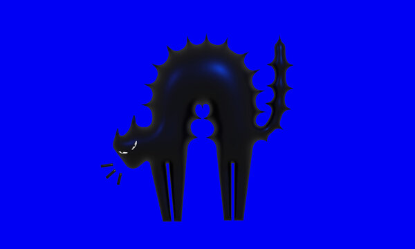 Halloween cat