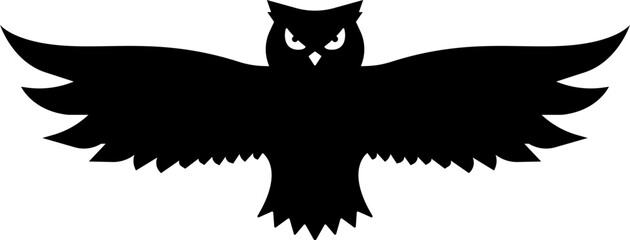 vector illustration of an owl on a transparent background