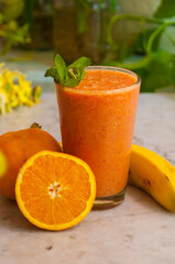 natural juice healthy life healthy mind