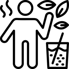 Hydrating Beverages Icon