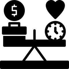 Work life balance Icon