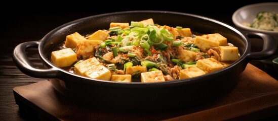 Stinky tofu hotpot is a beloved Taiwanese street food enjoyed by locals and tourists especially in colder months due to its distinctive smell and flavor