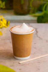 natural coffee breakfast take away