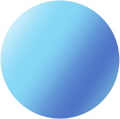 Fototapeta na wymiar Light blue pearl,colorful hand drawn organic round blot circle speech.cycle gradient blob bubble art
