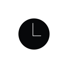 Clock concept line icon. Simple element illustration.Clock concept outline symbol design.