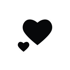 Heart concept line icon. Simple element illustration.Heart concept outline symbol design.