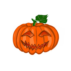 halloween pumpkin ,no background