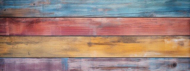 Artistry in Wood: Painted Texture Background Perfect for Banners and Designs