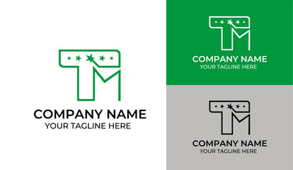 TM Letter logo Design template TM Logo Design