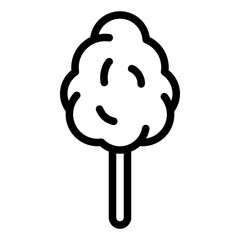 Cotton Candy outline icon