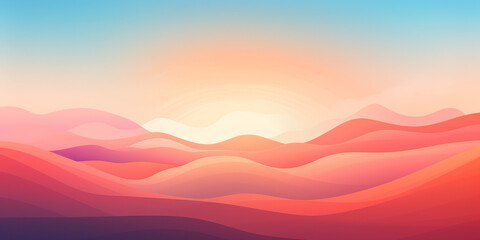 Abstract background image of a beautiful sunset. 