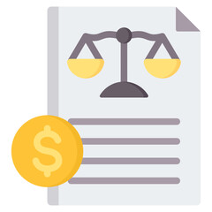 Balance Sheet Flat Icon