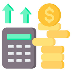 Income Statement Flat Icon
