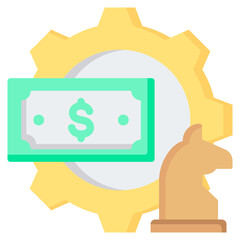 Strategy Flat Icon