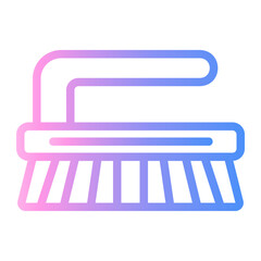 cleaning brush icon