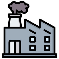 Industry Outline Color Icon