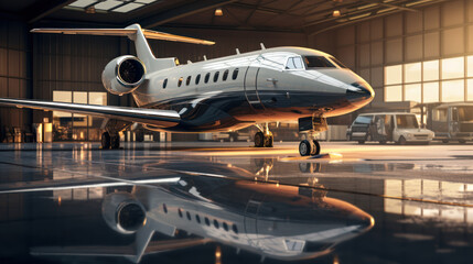 Private and luxurious hangars for exclusive jets