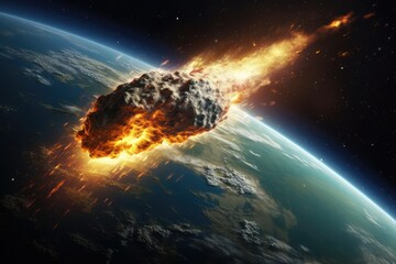 Asteroid due to hit the earth