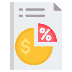 Gross Profit Flat Icon