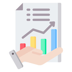 Accounting Services Flat Icon
