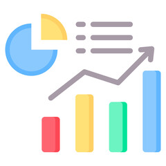 Market Share Flat Icon