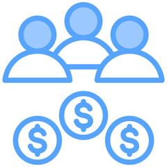 Customer Blue Icon