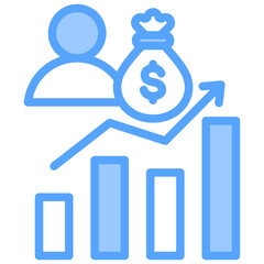 Investor Blue Icon