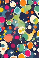 background abstract  with circles texture illustration