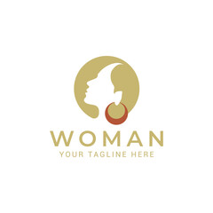 women logo, women beauty logo, Beautiful woman's face logo design Hair, girl, concept for beauty salon, massage, magazine, cosmetic and spa.