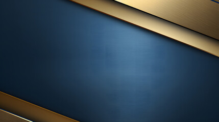 Abstract luxury background of metal with blue and gold color