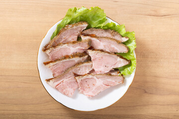 直火焼き　ローストポーク