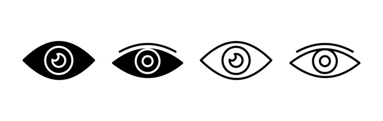 Eye icon. Look and Vision icon. Eye vector icon