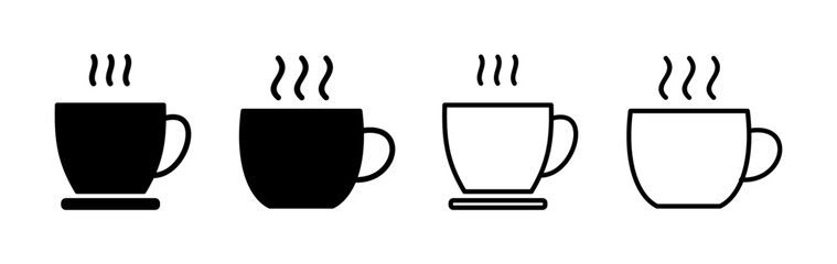 Cup coffee icon vector. coffee cup icon. mug
