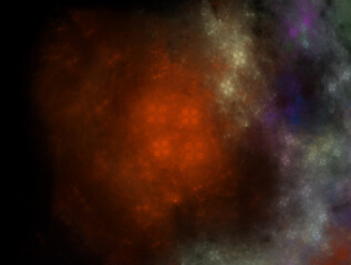 Imaginatory fractal abstract background Image