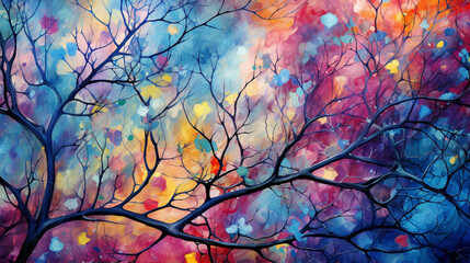 autumn trees HD 8K wallpaper Stock Photographic Image 