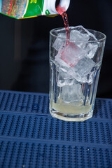 cocktail with ice
