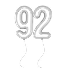 Silver Balloon Number 92